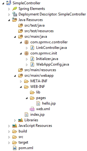 spring mvc maven project in eclipse