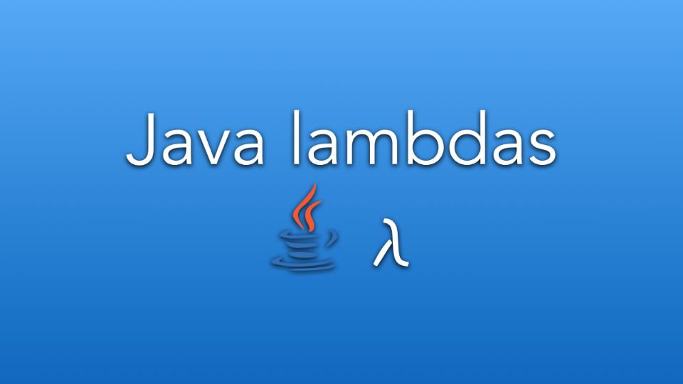 Java lambdas