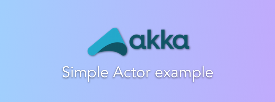 Akka-simple-actor-example
