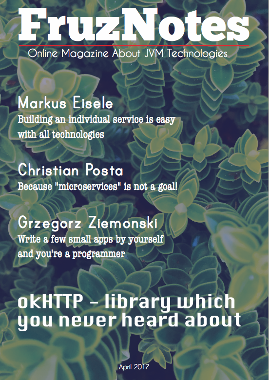 FruzNotes Cover January 2017